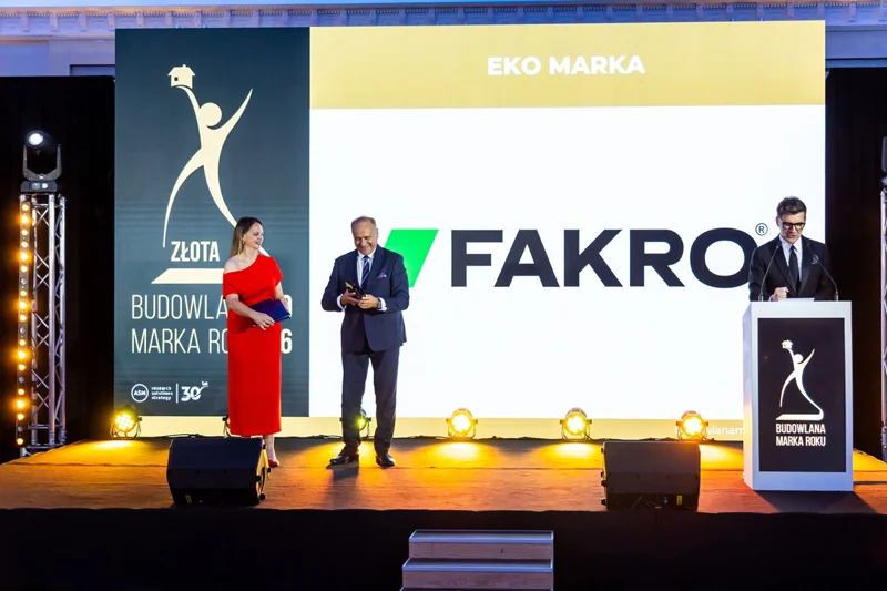 FAKRO z 5 nagrodami w Budowlanej Marce Roku 2026